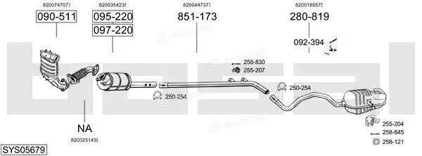 Bosal SYS05679