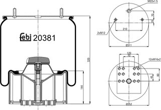 Febi 20381