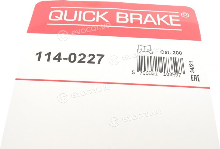 Kawe / Quick Brake 114-0227