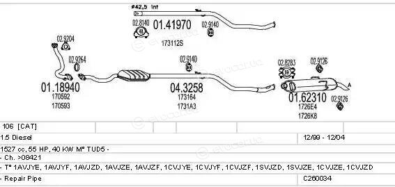 MTS C260034005905