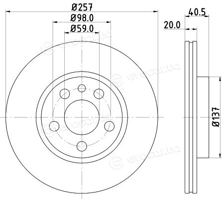 Hella 8DD 355 105-621