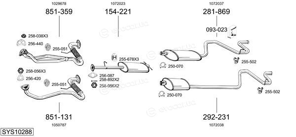 Bosal SYS10288