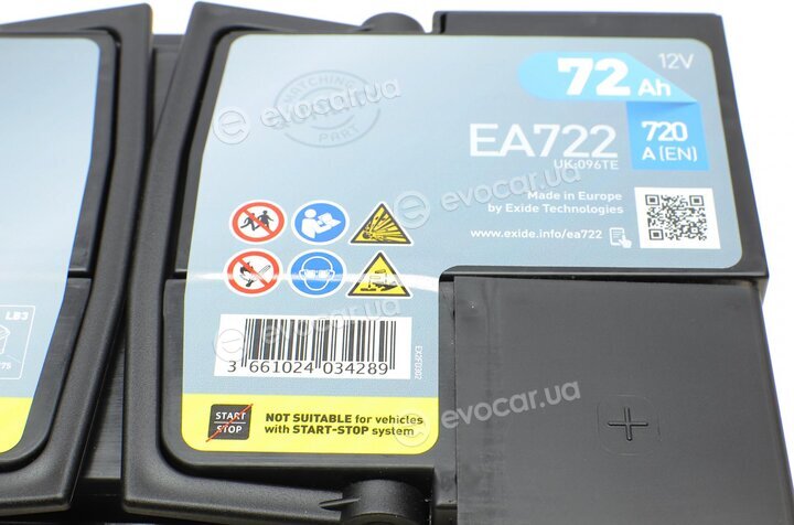 Exide EA722