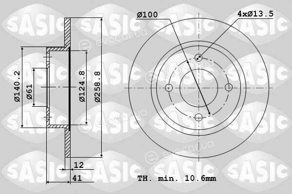 Sasic 6104001