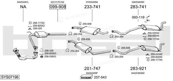 Bosal SYS07196