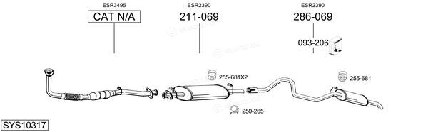 Bosal SYS10317