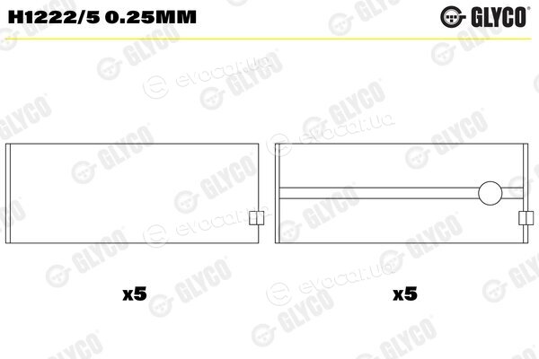 Glyco H1222/5 0.25mm