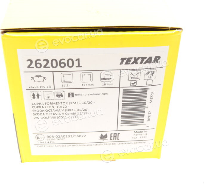 Textar 2620601