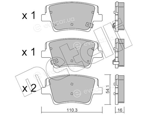 Metelli 22-1284-0