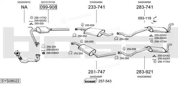 Bosal SYS08022