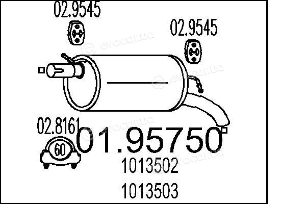 MTS 01.95750