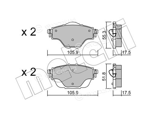 Metelli 22-0988-0