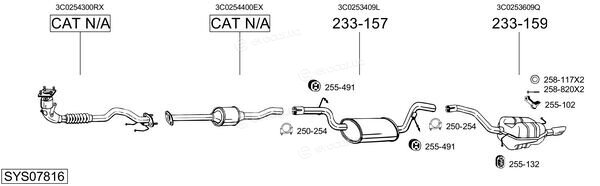 Bosal SYS07816