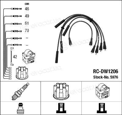 NGK / NTK RC-DW1206