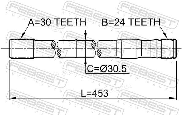 Febest 0112-LC80RH