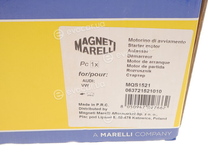 Magneti Marelli 063721521010