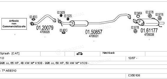 MTS C350108022956