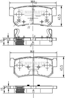 Nipparts J3610401