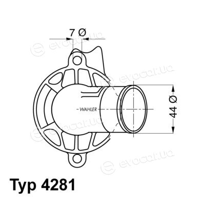 Wahler / BorgWarner 4281.87D