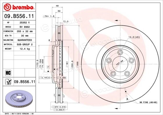 Brembo 09.B556.11