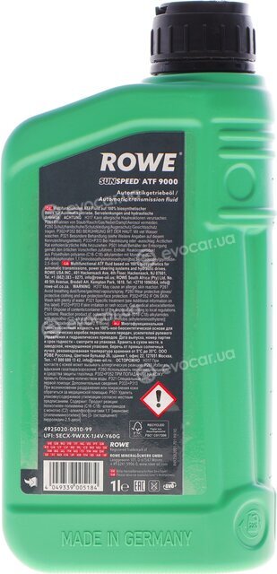 Rowe 4925020-0010-99
