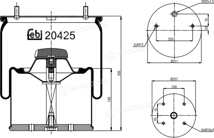 Febi 20425