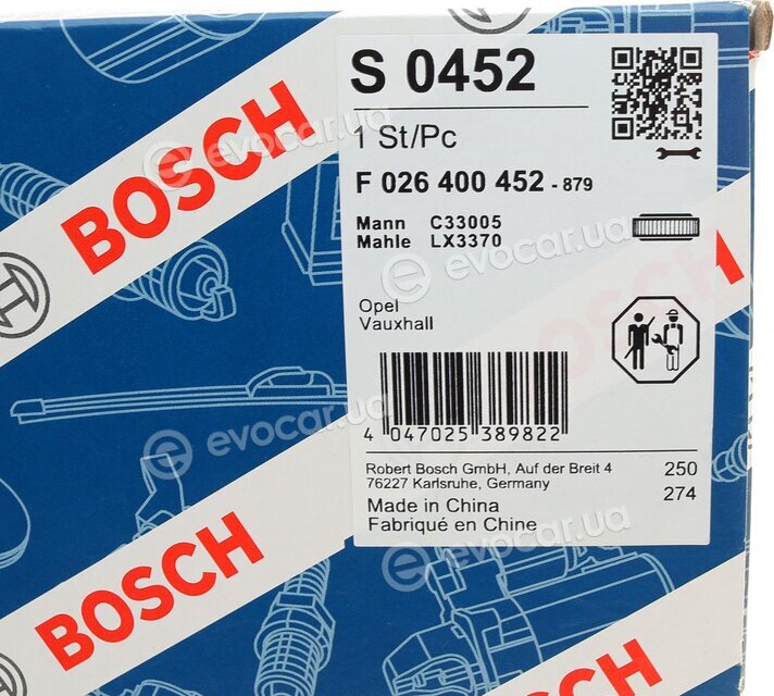 Bosch F 026 400 452