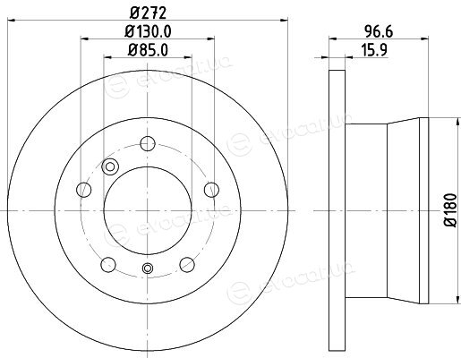 Hella Pagid 8DD 355 111-901