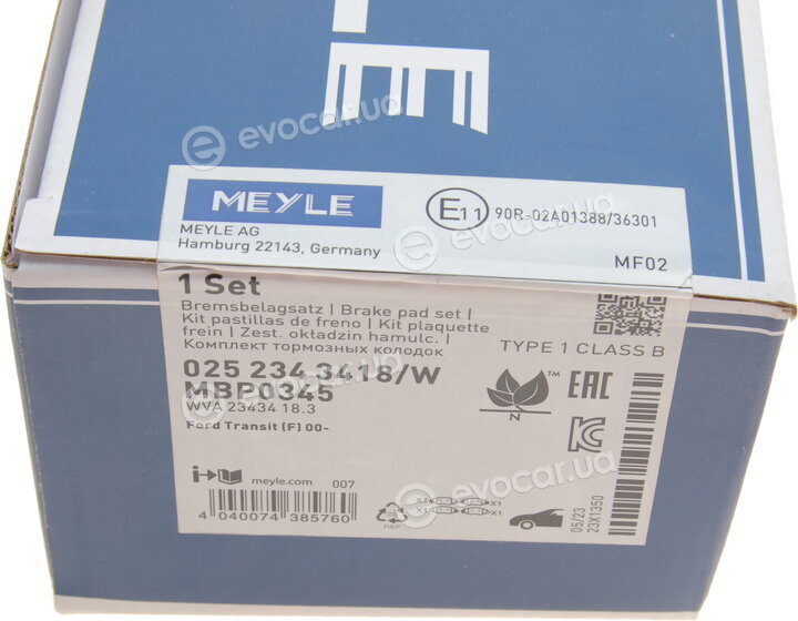 Meyle 025 234 3418/W