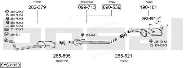 Bosal SYS01150