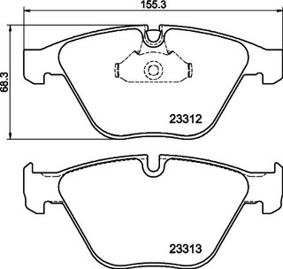 Hella Pagid 8DB 355 015-391