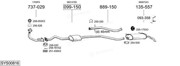 Bosal SYS00816