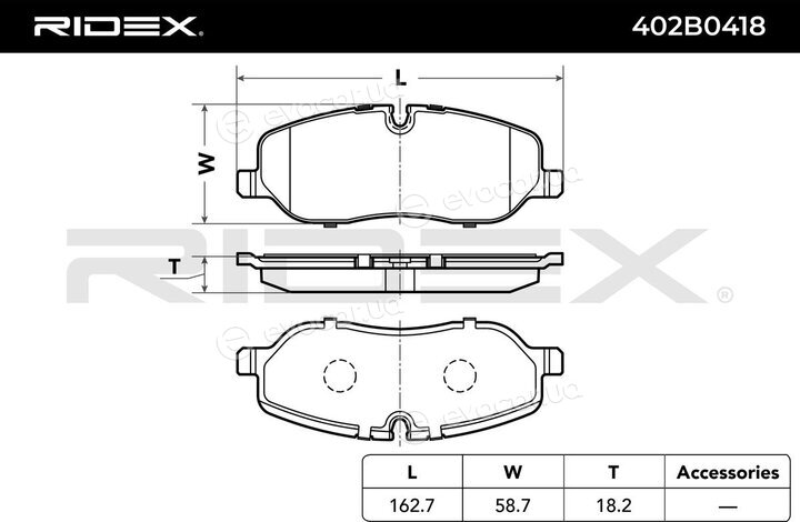 Ridex 402B0418