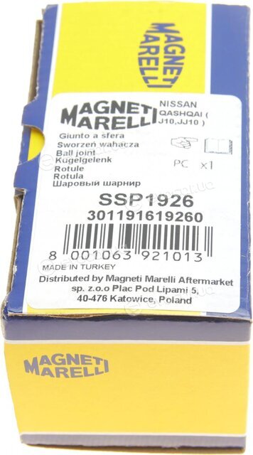 Magneti Marelli 301191619260