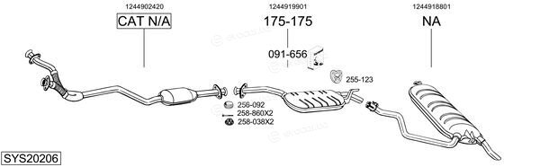 Bosal SYS20206