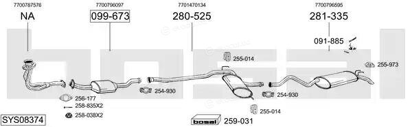 Bosal SYS08374