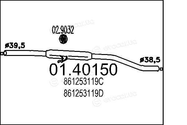 MTS 01.40150