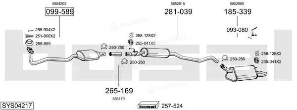 Bosal SYS04217