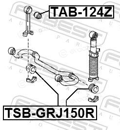 Febest TSB-GRJ150R