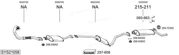 Bosal SYS21058