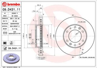 Brembo 09.D431.11