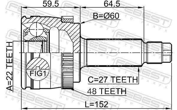 Febest 2210-NSPRA48