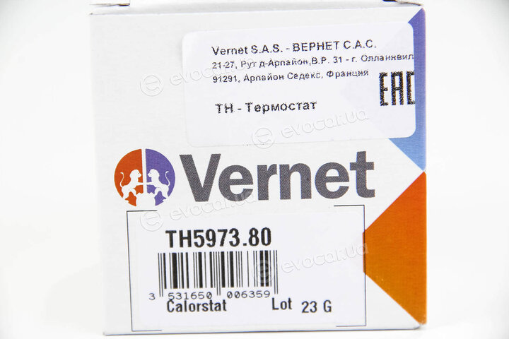 Vernet / Calorstat TH5973.80