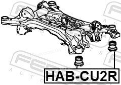 Febest HAB-CU2R