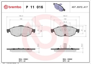Brembo P 11 016