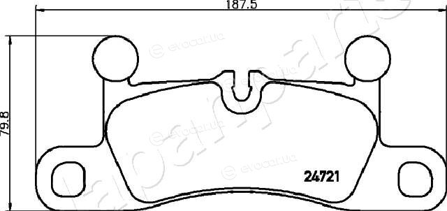 Japanparts PP-0925AF