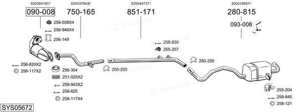 Bosal SYS05672