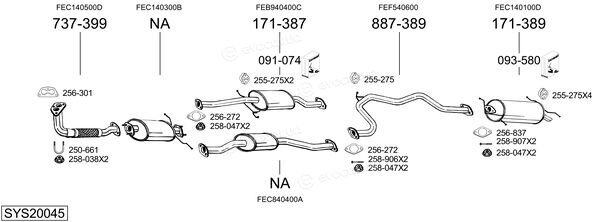 Bosal SYS20045