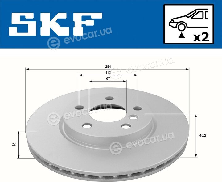 SKF VKBD 80154 V2