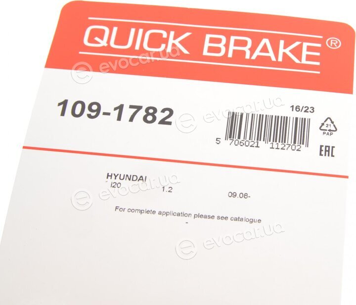 Kawe / Quick Brake 109-1782